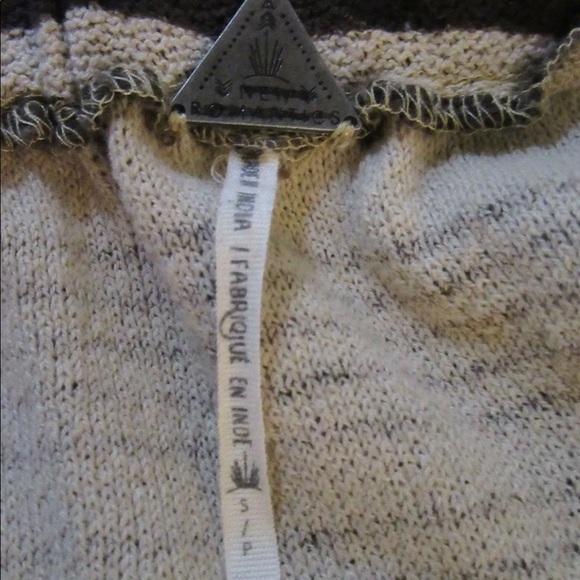 Free People New Romantics Woven Beach CoverUp Top Dress Elastic Halter Boho - Picture 8 of 8